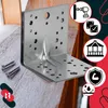 KOTARBAU® Set da 12 angolari per scaffali 100x100x100 mm Anteprima dell’immagine prodotto 8