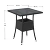 Juskys Polyrattan Gartentisch Yoro eckig - wetterfest 60x60 Produktbild-Vorschau 9