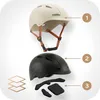 Fahrradhelm für Kinder Rollerhelm Bervee SCOUT, XS/S, Produktbild-Vorschau 10