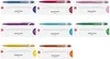 A collection of CARAN D'ACHE pens in various colors, each presented in its packaging. Produktbild-Vorschau