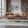 Relaxdays konferenčný stolík, sada 2 ks, drevený vzhľad a Náhľad obrázku produktu 3