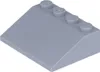 A single light gray LEGO brick is shown from a diagonal angle against a light gray background. Produktbild-Vorschau
