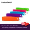 10er Set Filz Schlüsselanhänger bunt gemischt Produktbild-Vorschau 3
