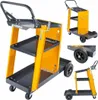 Stahl Schweißerwagen mit 4 Rädern 100kg Schweißwagen Produktbild-Vorschau 1