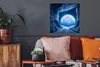 MuchoWow® Poster Höhle - Mond - Weltraum - Universum - Blau Produktbild-Vorschau 2