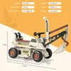 COSTWAY Escavatore da sedile per bambini da 6V con pala Anteprima dell’immagine prodotto 7