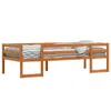 vidaXL Kinderbett Wachsbraun 90x190 cm Massivholz Kiefer Produktbild-Vorschau 3