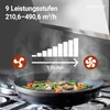 Respekta Kopffreie Schräghaube Skala mit Glasschirm, Weiß, Produktbild-Vorschau 6