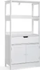 Mondeer Armoire haute de salle de bain avec tiroir 60 x 30 Voir les images du produit 14