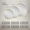 EMKE Miroir de salle de bain rond LED avec éclairage ф60cm Voir les images du produit 7