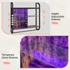 Bestier Schweberegal mit LED-Beleuchtung, küchenregal 84cm, Produktbild-Vorschau 11