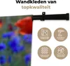 MuchoWow® Wandteppich Wandbehang Bunte Mohnblumen in den Produktbild-Vorschau 3
