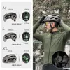 ROCKBROS Fahrradhelm Mit Visler Schutzbrille Radhelm MTB Produktbild-Vorschau 7