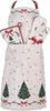 Clayre & Eef Ofenhandschuh 18x30 cm Beige Baumwolle Produktbild-Vorschau 3