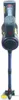 A cordless vacuum cleaner is shown standing upright against a white background. Produktbild-Vorschau