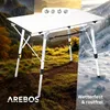 AREBOS Table de camping pliable 90x51,5 cm | Réglable en Voir les images du produit 8