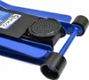 Close-up view of a blue hydraulic jack. Náhled obrázku produktu