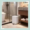 Kosz na śmieci Relaxdays, 9 l, automatyczne opuszczanie, Podgląd zdjęcia produktu 3