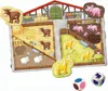 A colorful board game depicting a farm scene with various farm animals and game pieces. Anteprima dell’immagine prodotto