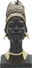 Mauro Ferretti Massai-Frauenbüste, Schale 21,5 x 27,5 x 45 Produktbild-Vorschau 1