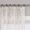 Joyswahl Vorhang Voile Gardine mit Kräuselband Ausbrenner Produktbild-Vorschau 3