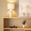 Tischlampe Keramik und Stoff Rahma Beige Produktbild-Vorschau 4
