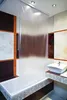 Halb-Kassetten Duschrollo 100x240 cm Modell milky drops Produktbild-Vorschau 3