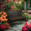 Panchina da giardino Relaxdays con cuscini di seduta, Anteprima dell’immagine prodotto 2