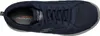 A top-down view of a navy blue Skechers sneaker. Produktbild-Vorschau