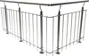Pertura Geländer-Komplettset Vesta L-Form Edelstahl mit Produktbild-Vorschau 1