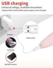 Odstraňovače mozolů elektrický pilník na paty 2 válečky USB Náhled obrázku produktu 7