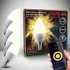 Lampadine LED smart E14, set di 4, dimmerabili con lo Anteprima dell’immagine prodotto 1