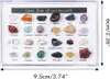 24pcs Mineral Gem Kit Géologie éducative Gemmes Set Kids Voir les images du produit 3