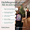 FairyTrees Kunstkerstboom – Nordmann, 220 cm, met Productafbeelding-voorbeeld 2