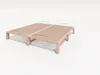Gigapur G56 Doppelbett 200x200 cm Kiefer Natur Massivbett Produktbild-Vorschau 2