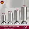 HOOZ® Möbelfüße Edelstahl 120 mm 4er Set [BREITER Produktbild-Vorschau 7