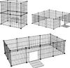 EUGAD Freigehege für Kleintiere 36cm hoch Indoor&draußen, Produktbild-Vorschau 2
