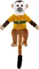 A plush toy monkey wearing a sweater, presented against a white background. Produktbild-Vorschau