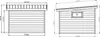 WPC Gartenhaus Modell Ligno White 8,4 m² Produktbild-Vorschau 14