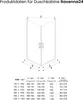A diagram showing the dimensions of a shower cabin, with a table of measurements. Produktbild-Vorschau