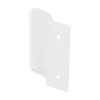 A white door handle on a white background. Produktbild-Vorschau