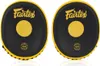 Boxerské štíty Fairtex FMV15 černá/zlatá Náhled obrázku produktu 2
