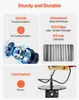 Wciągnik elektryczny VEVOR 2 w 1, udźwig 500 kg, przenośna Podgląd zdjęcia produktu 12