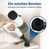Saugbürste Saugpinsel für 35mm Rohr-Ø Möbeldüse schwarz für Produktbild-Vorschau 6