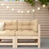 vidaXL Ecksofa mit Kissen Massivholz Kiefer -  Produktbild-Vorschau 11