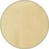 vidaXL Teppich Rund Hell Natur 60 cm Bambus Produktbild-Vorschau 1