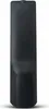The back of a black remote control is shown against a white background. Produktbild-Vorschau
