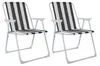 2 Stück Campingstuhl Klappstuhl Regiestuhl Gartenstuhl Produktbild-Vorschau 1