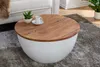 Table basse 60 cm en bois, design moderne pour le salon - Voir les images du produit 4
