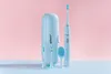 OMEO | Schallzahnbürsten Set - 2 Stück - Blau und Pink - UV Produktbild-Vorschau 2